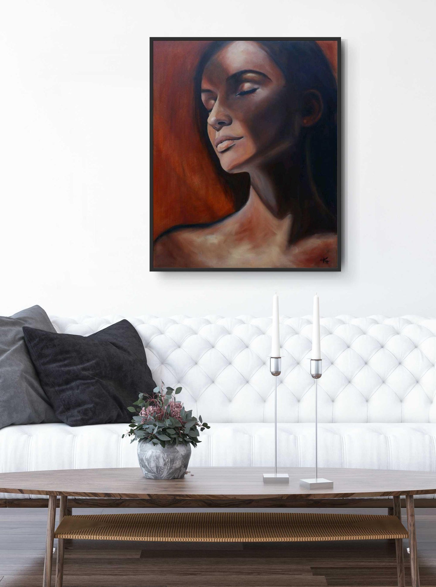 A ray of light - Kirsi Hallberg Art