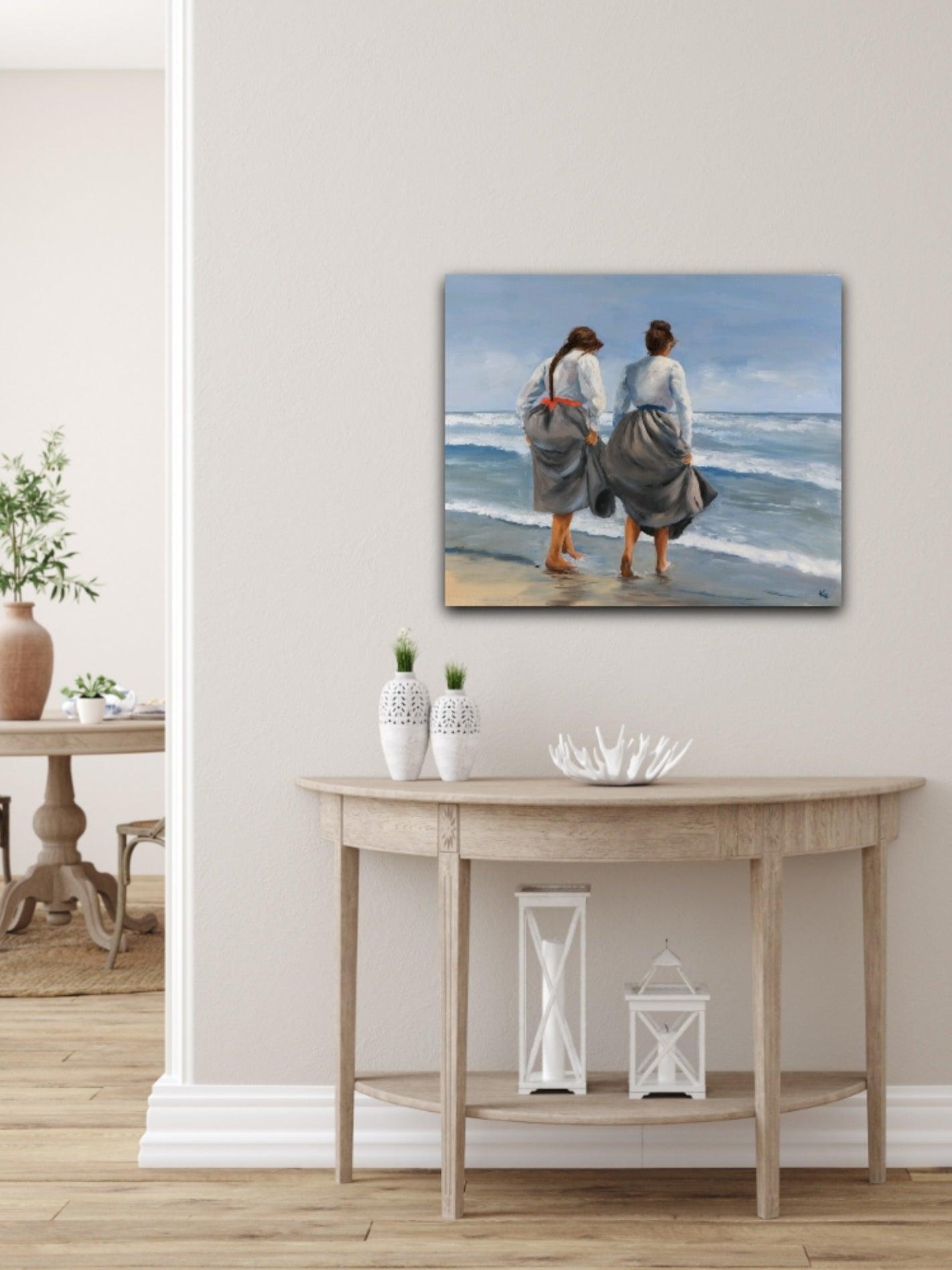 "Ocean breeze" - Kirsi Hallberg Art