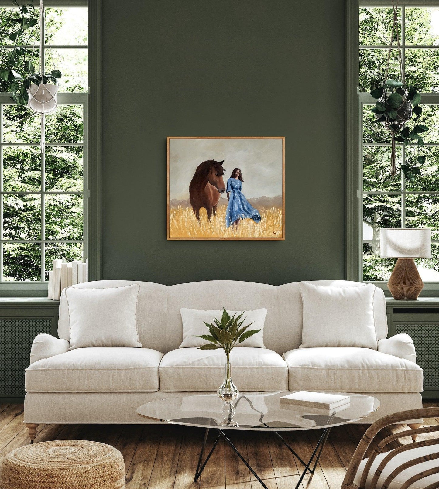 "Never alone" - Kirsi Hallberg Art