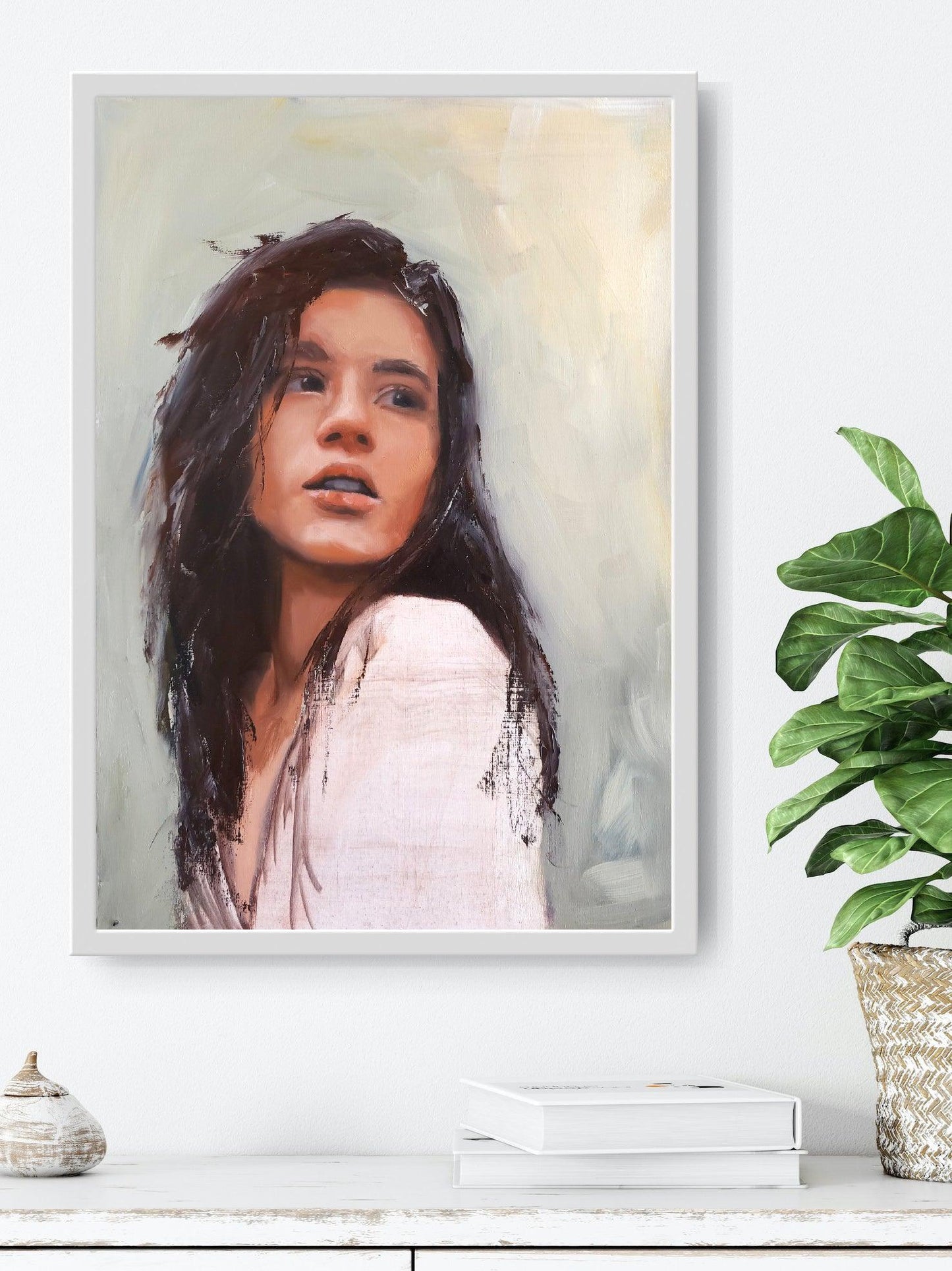 Portrait 8/100 #100headschallange - Kirsi Hallberg Art
