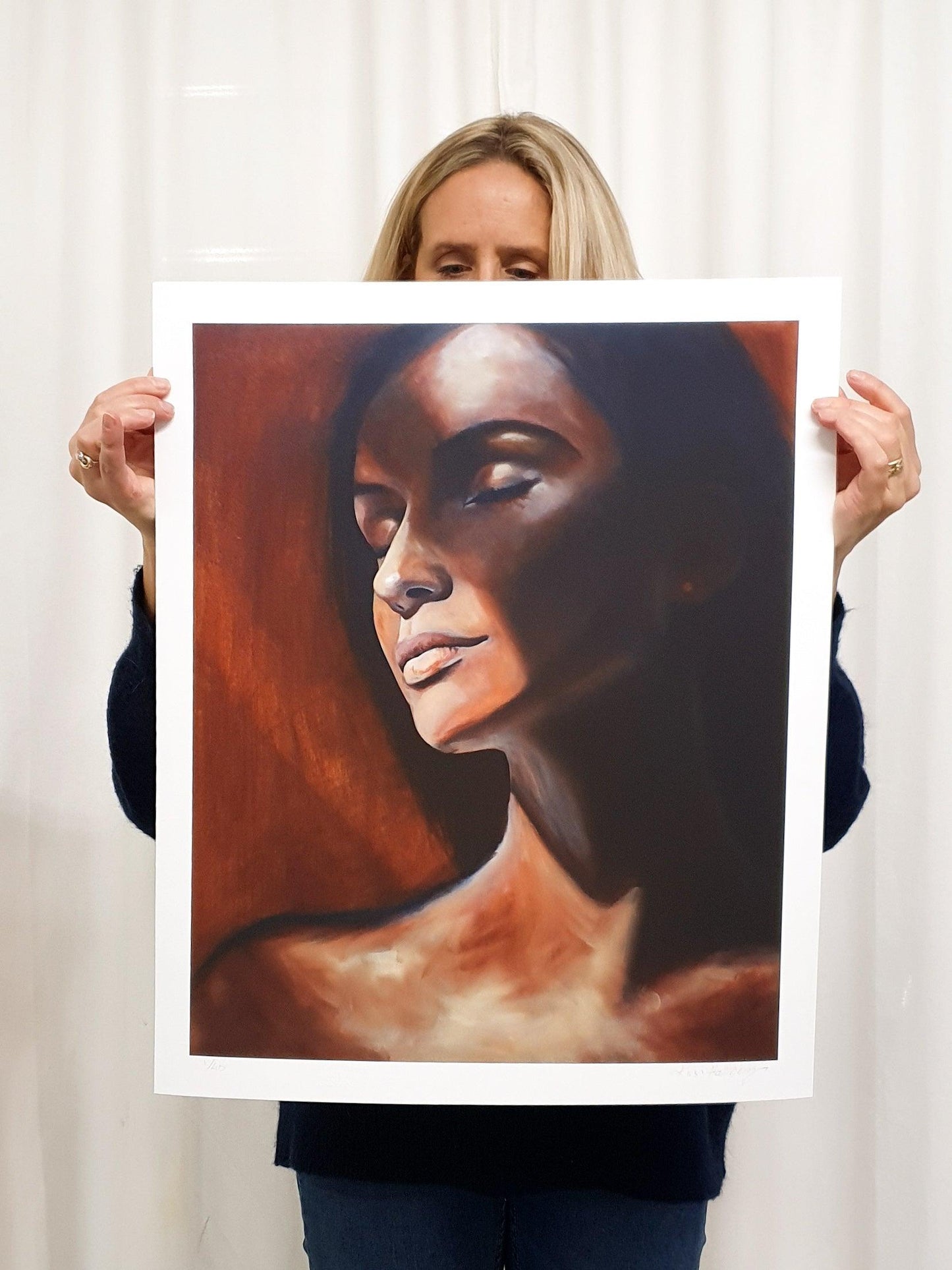"A ray of light" Fine Art Print - Kirsi Hallberg Art