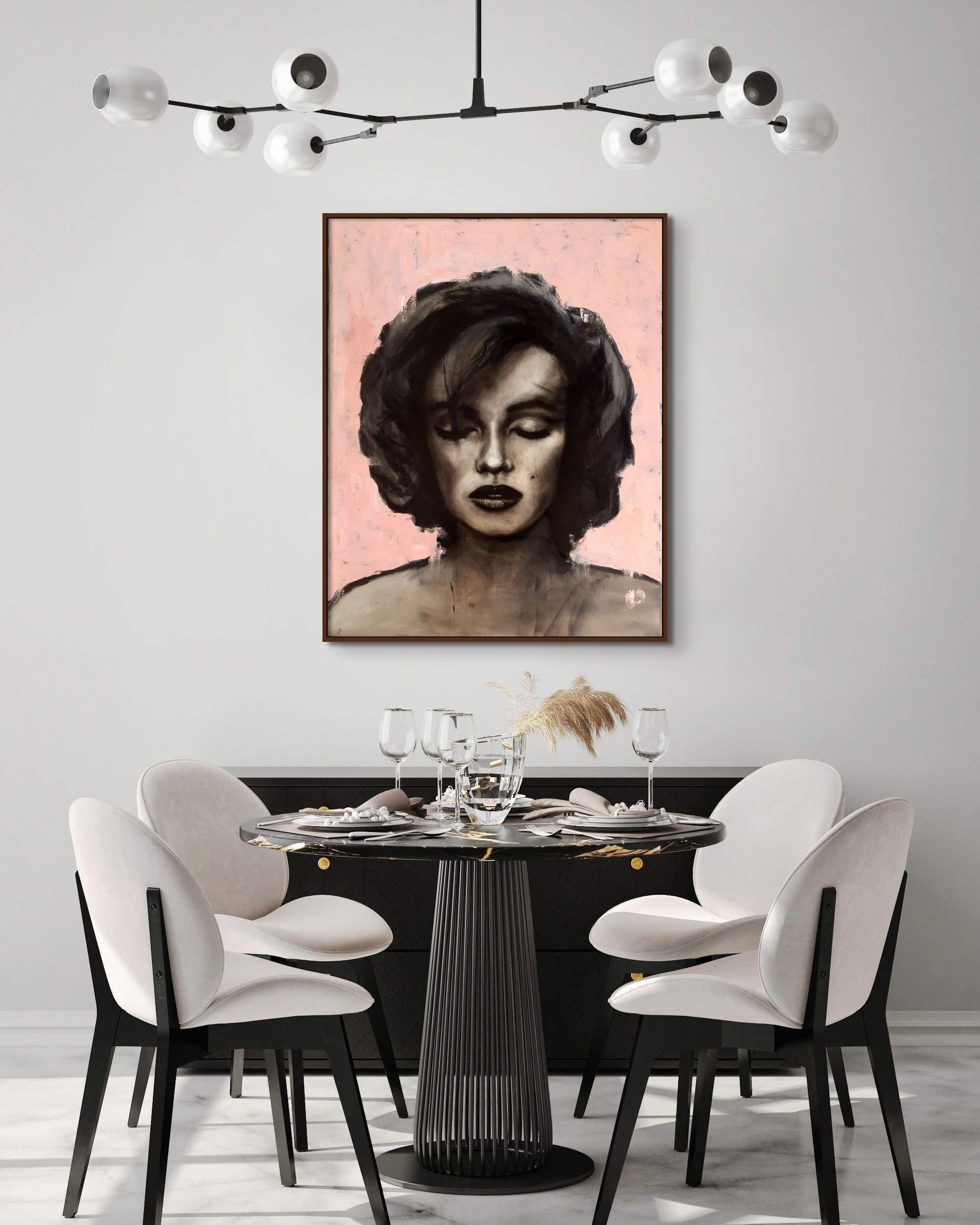 "Norma Jeane" - Kirsi Hallberg Art