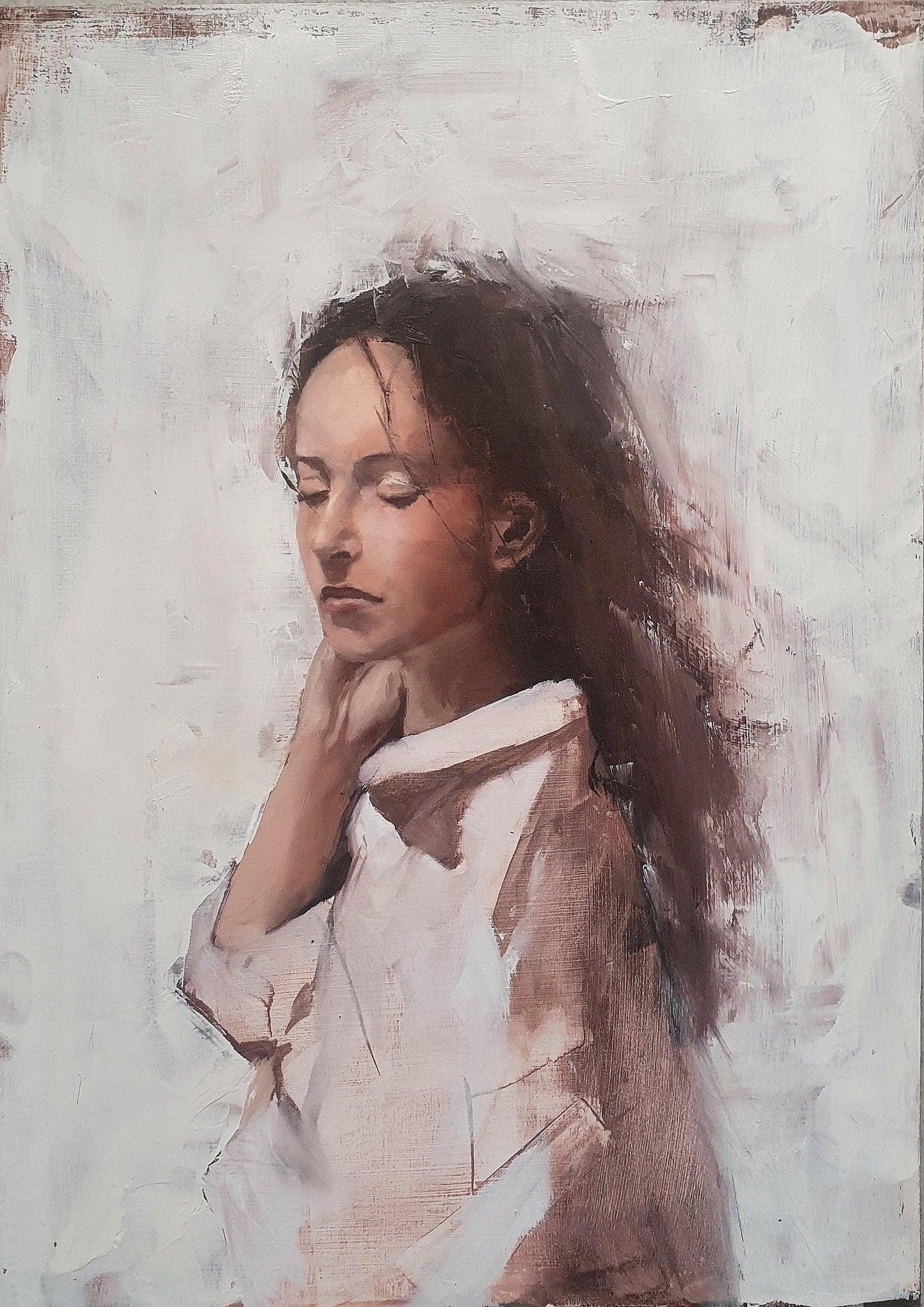 Portrait 5/100 #100headschallange - Kirsi Hallberg Art